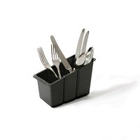 Delfinware Plastic Cutlery Basket - Black