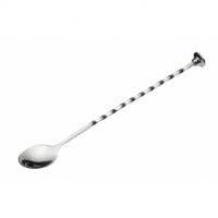 BarCraft Stainless Steel 28cm Cocktail Mixing Spoon