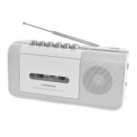 Lloytron Modena Portable Radio Cassette Recorder - White
