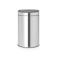 Brabantia Touch Bin 40 Litre Matt Steel Fingerprint Proof