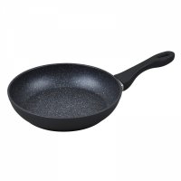 Commichef Forged Aluminium Frying Pans Frying Pan Black 24cm Dia