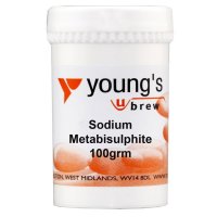 young's ubrew sodium metabisulphite 100g