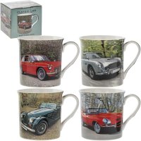 Lesser & Pavey Classic Car Mug Assorted