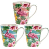 Lesser & Pavey Exotic Flamingo Mug Assorted