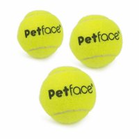 Petface Super Tennis Balls 6cm (Pack of 3)