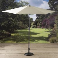 Pagoda Crank & Tilt Parasol 2.5m Beige