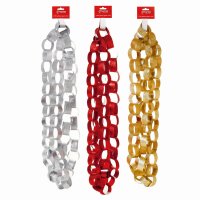 Premier Decorations Glitter Paper Chain 2.7M - Assorted