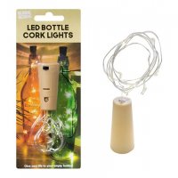 Global Gizmos Battery Operated LED Bottle Cork Lights
