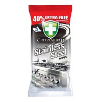 Green Shield Stainless Steel Wipes (Pack of 70)