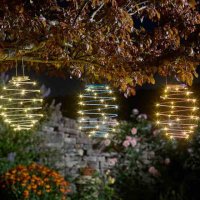 Smart Garden Solar Lantern Spiralight - Asst Colours