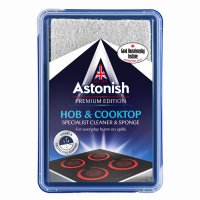 Astonish Premium Ed Hob/Cooktop Specialist Cleaner/Sponge 250g