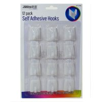 Jiating Self Adhesive Hooks (Pack of 12)