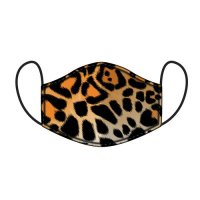 Animal Print Reusable Face Covering- Large