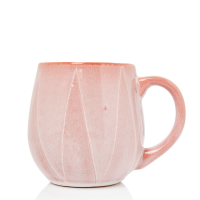 Sabichi Reactive Stoneware Mug - Pink