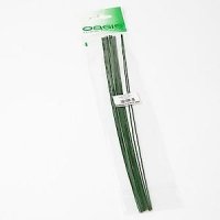 Oasis Floral Pre-Packed Stub Wire 25cm x 0.71mm - Green