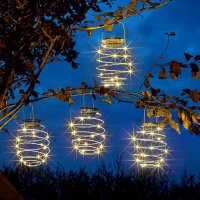 Smart Solar Decorative Spiralight 4 Pack