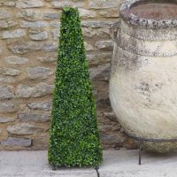 Faux Decor Boxwood Obelisk 60cm