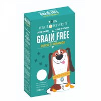 Zoon Hale & Hearty Grain Free Biscuits 320g - Duck & Orange