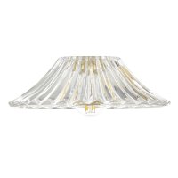 Accessory Clear Flared Glass Shade Only