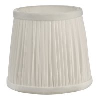 Ulyana Pleated Shade 14cm Ivory