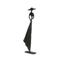 Elur Iron Figurine Summer Hat Girl 33cm