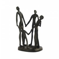 Elur Iron Figurine Family Circle 19cm