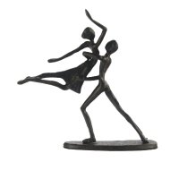 Elur Iron Figurine Dancing Couple in Lift 17cm