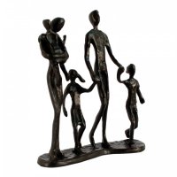 Elur Iron Figurine Family of 5 Outing 18cm