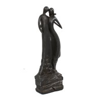 Solstice Sculptures First Date 61cm in Ebony Effect