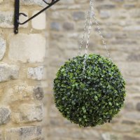 Faux Boxwood Topiary Ball 40cm
