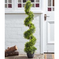 Smart Garden Faux Cypress Topiary Twirl 120 cm