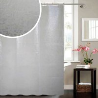 Blue Canyon Frosty Peva Shower Curtain