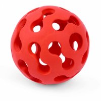 Petface Toyz Bone Lattice Ball Red 8cm