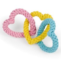 Little Petface Rope Heart Toy