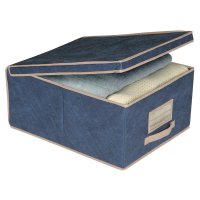 Ordinett Blue Large Storage Box