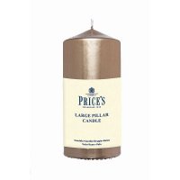 Prices 6" Gold Pillar Candle