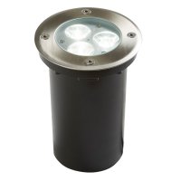 SEARCHLIGHT LED OUTDOOR/INDOOR  RECESSED-WALKOVER-STAINLESS STEEL WHITE LED