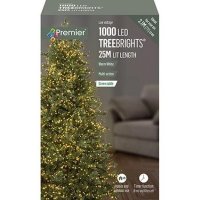 Premier Decorations TreeBrights Multi-Action 1000 LED with Timer - Warm White