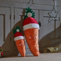 Zoon Santa Carrot Dog Toy