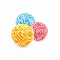 Ancol String Balls Cat Toy - 3pc Pack