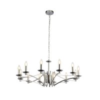 Searchlight Ascot 12 Light Pendant Chrome