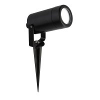 SEARCHLIGHT OUTDOOR GARDEN SPIKE -  BLACK POLYCARBONATE