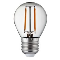 Led Lamps Pack X 10 -  Led Filament Golf Ball  - 4W, Warm Wht