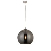 Searchlight Balls Round Pendant (35cm Dia) Smoked Glass Chrome