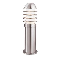 Searchlight Louvre Stainless Steel Outdoor Post Light 45cm