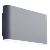 Searchlight LED Outdoor Wall Bracket Grey Frosted Diffuser
