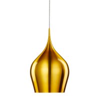 Searchlight Vibrant Gold Pendant Dia 26cm