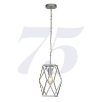 Searchlight Chassis Satin Silver Pendant