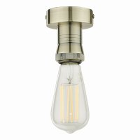 SFB4875 1 Light Suspension Antique Brass