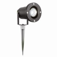 Searchlight Spikey LED Outdoor Spike Light Ip65 Black